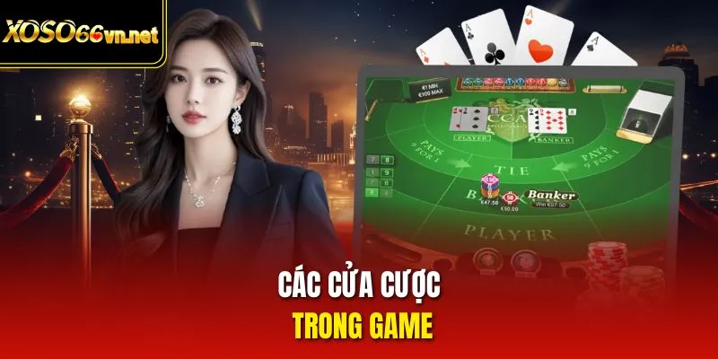 Các cửa cược trong game